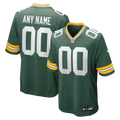Green Bay Packers Nike Green Custom Game Jersey