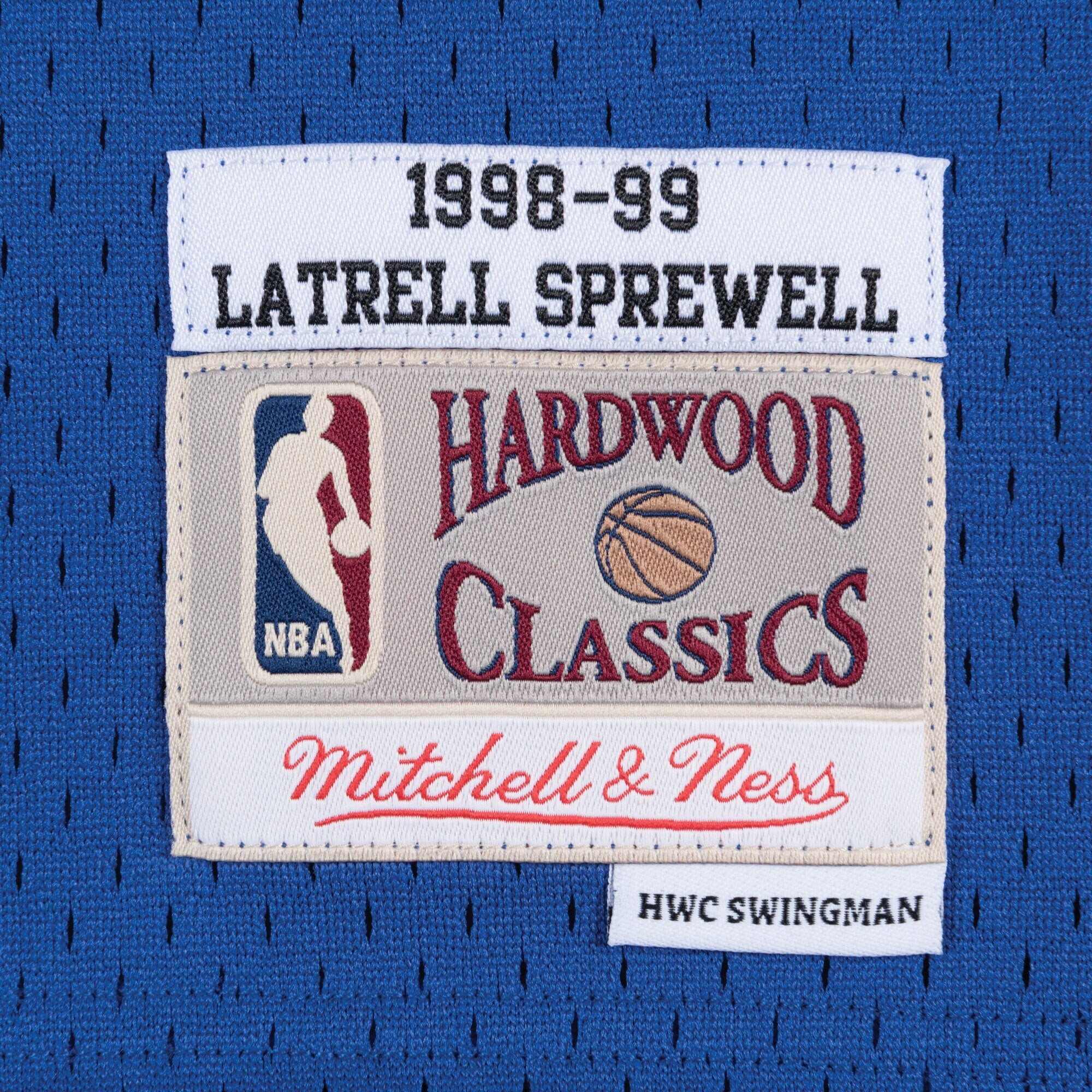 New York Knicks Mitchell & Ness Swingman Jersey Road Latrell Sprewell 1998-99