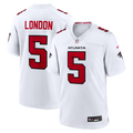 Atlanta Falcons Drake London Nike White Game Jersey