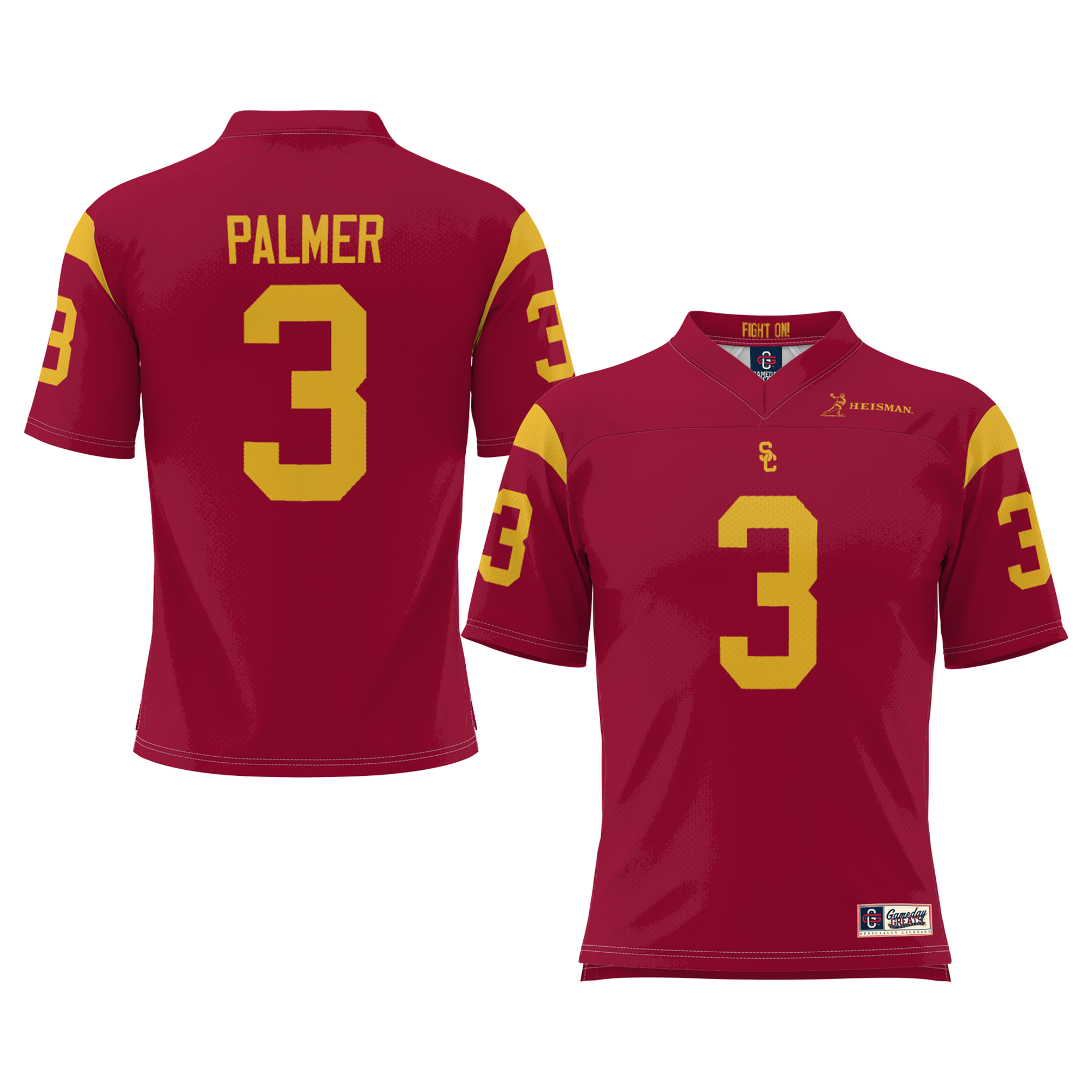 GameDay Greats Carson Palmer Cardinal USC Trojans Heisman Football Jersey
