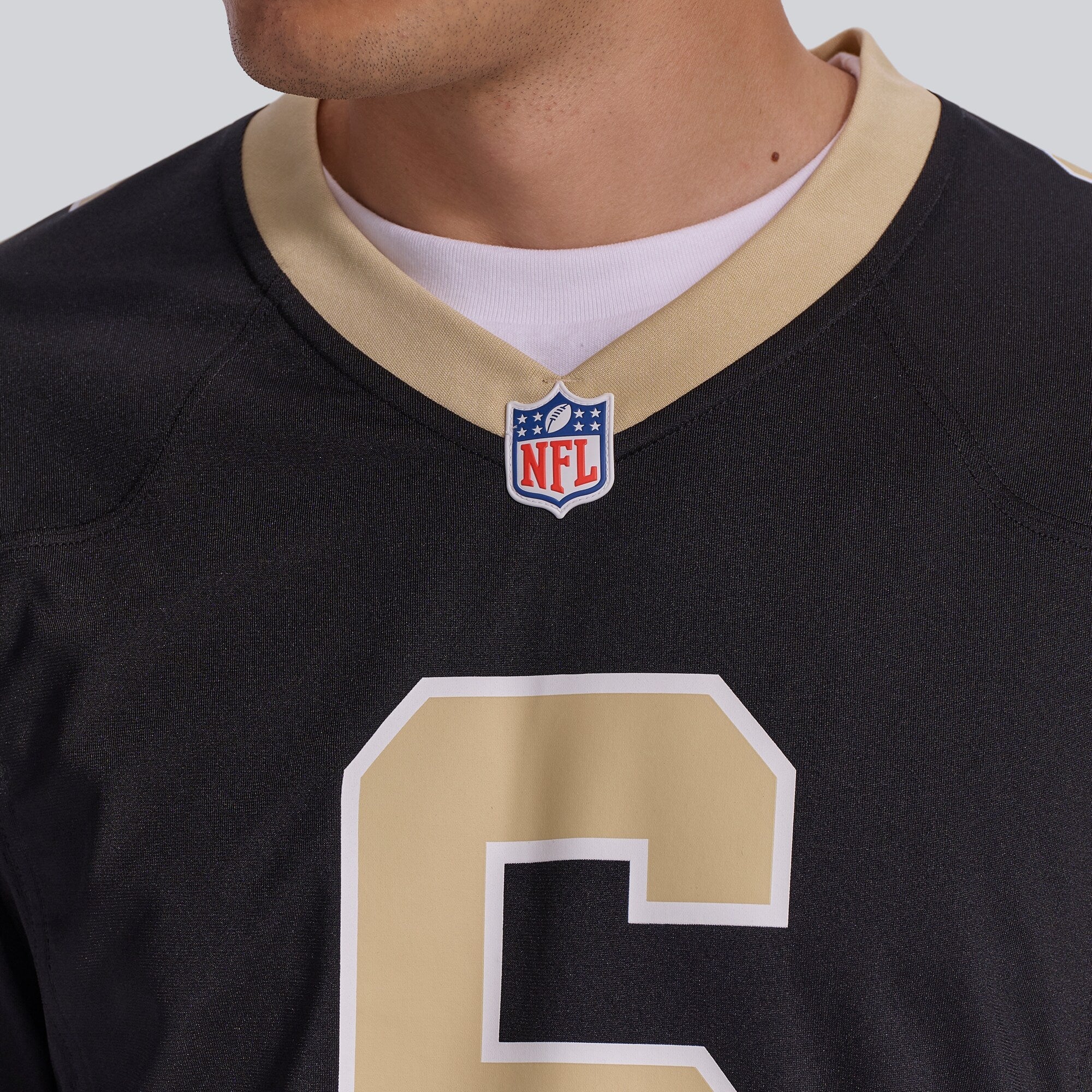 New Orleans Saints Tyler Shough Nike Black Game Jersey