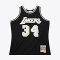 Los Angeles Lakers Mitchell & Ness Off Court Swingman Jersey Shaquille O'Neal 1996