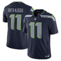 Seattle Seahawks Jaxon Smith-Njigba Nike College Navy Team Vapor F.U.S.E. Stitched Limited Jersey