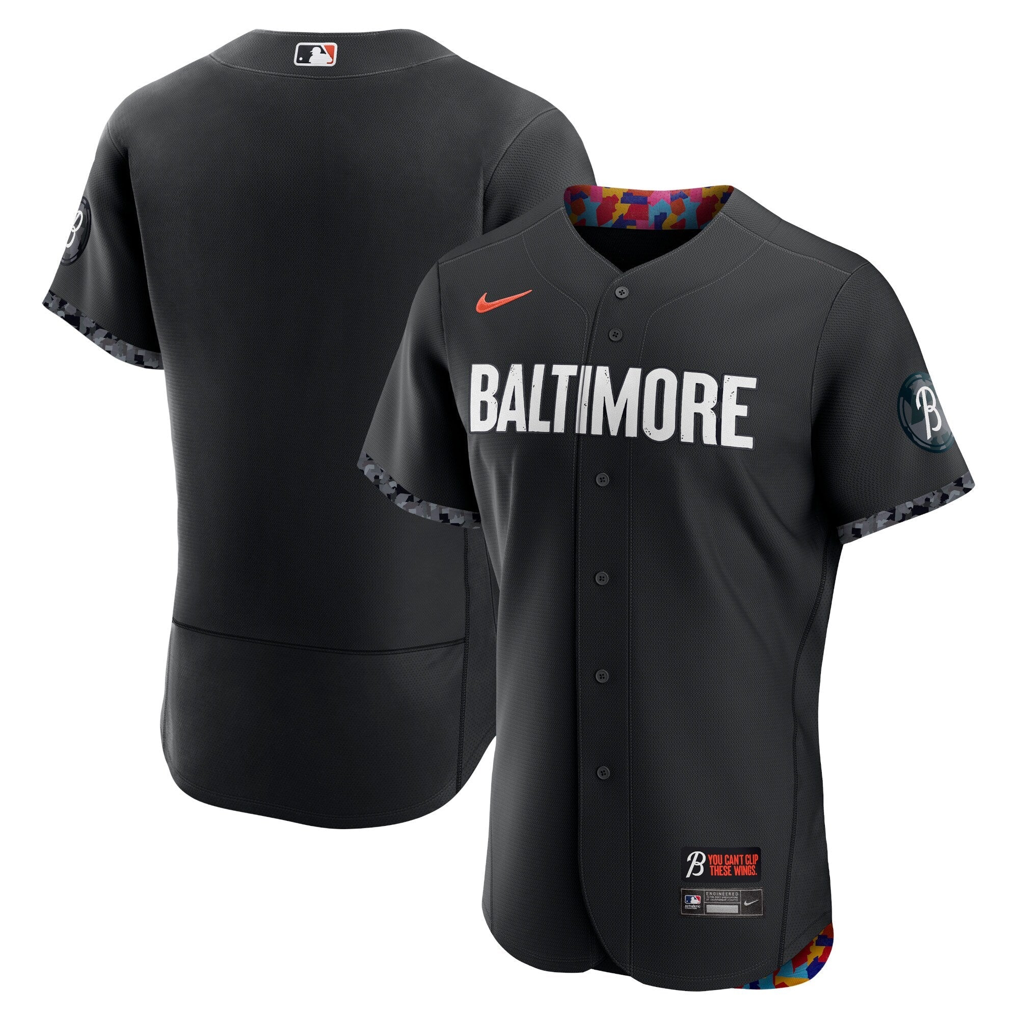 Baltimore Orioles Nike Black City Connect Authentic Jersey