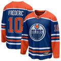 Edmonton Oilers Trent Frederic Fanatics Royal Home Breakaway Jersey