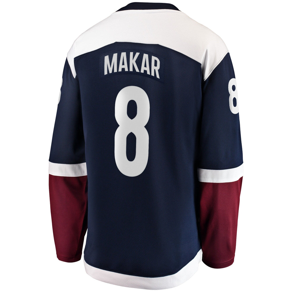 Colorado Avalanche Cale Makar Fanatics Navy Breakaway Jersey