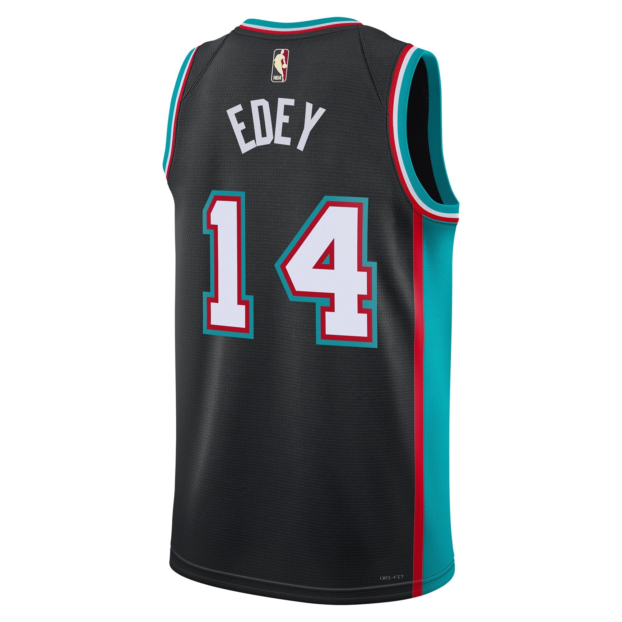 Memphis Grizzlies Nike Classic Edition Jersey - Black - Zach Edey