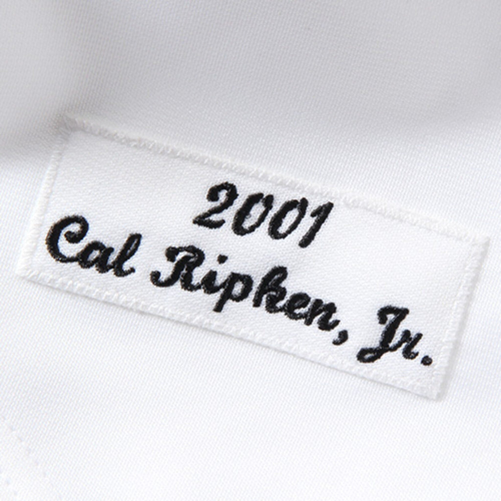 Baltimore Orioles Cal Ripken Mitchell & Ness White Home Authentic Jersey
