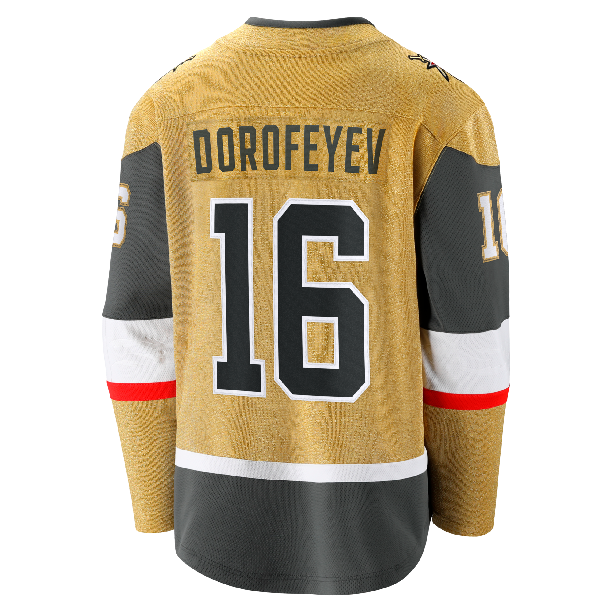 Vegas Golden Knights Pavel Dorofeyev Fanatics Gold 2026 Stanley Cup Final Breakaway Jersey