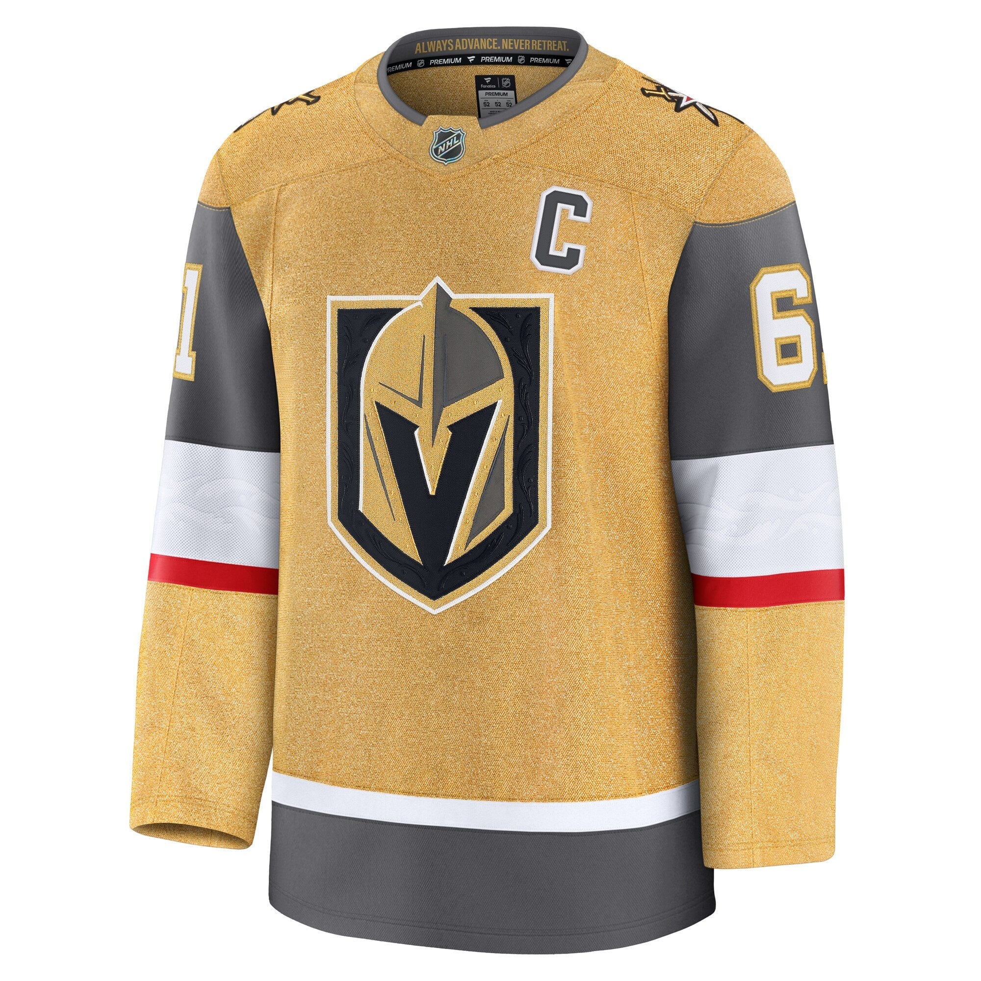 Vegas Golden Knights Mark Stone Fanatics Gold Home Premium Jersey