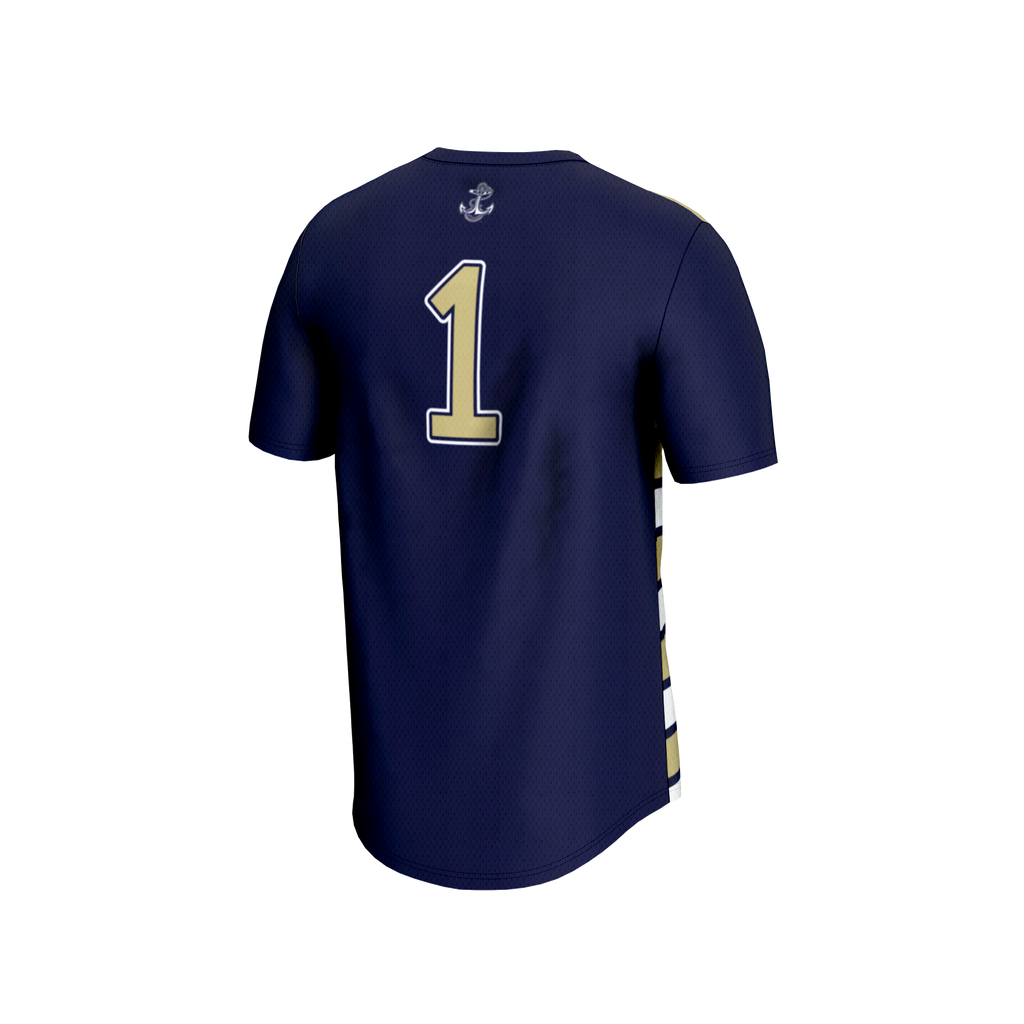 GameDay Greats #1 Navy Navy Midshipmen Lightweight Soccer Fashion Jersey