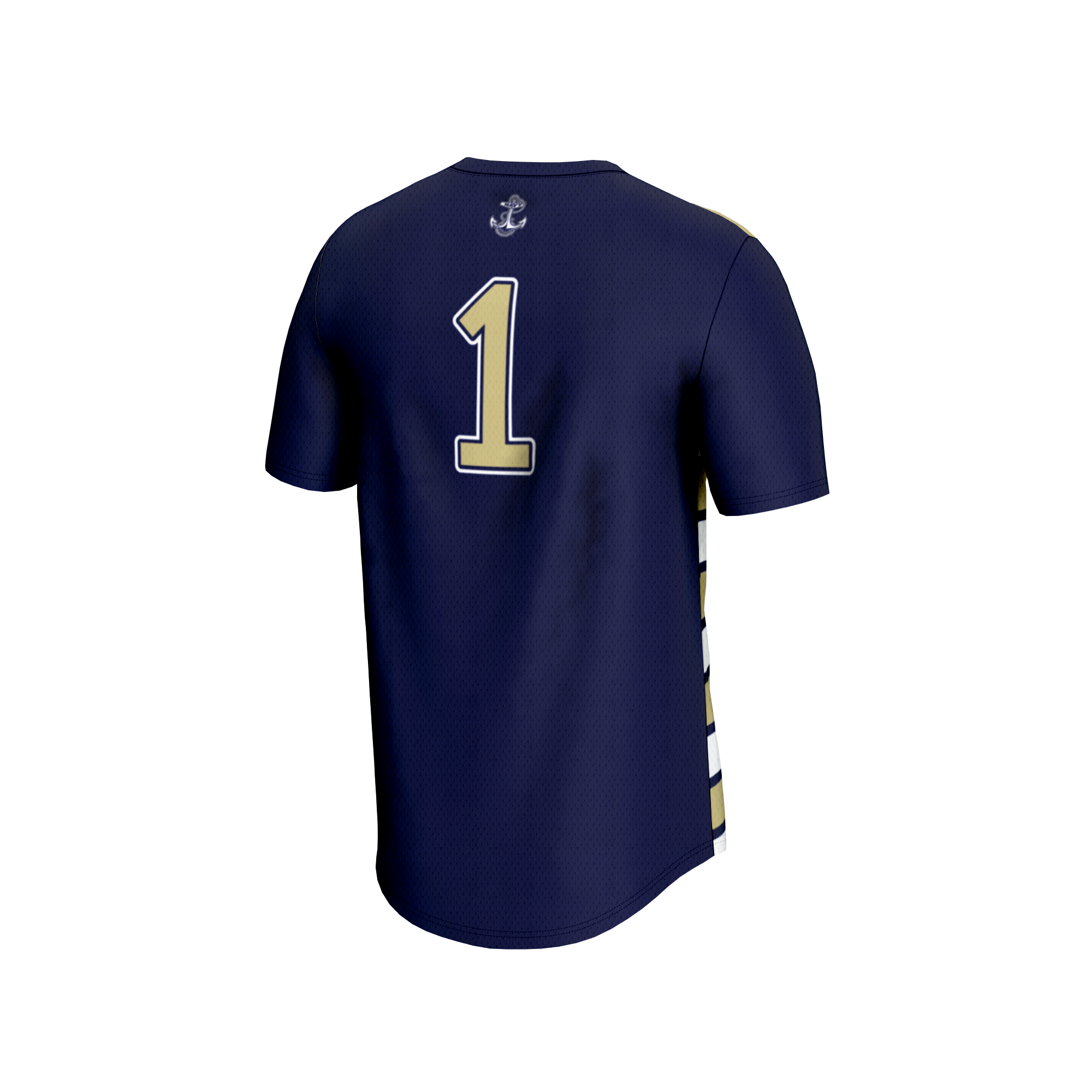 GameDay Greats #1 Navy Navy Midshipmen Lightweight Soccer Fashion Jersey