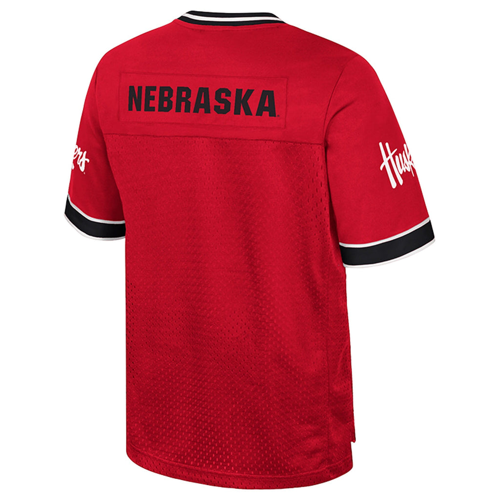 Colosseum Red Nebraska Huskers Nothing But The Hits Football Jersey
