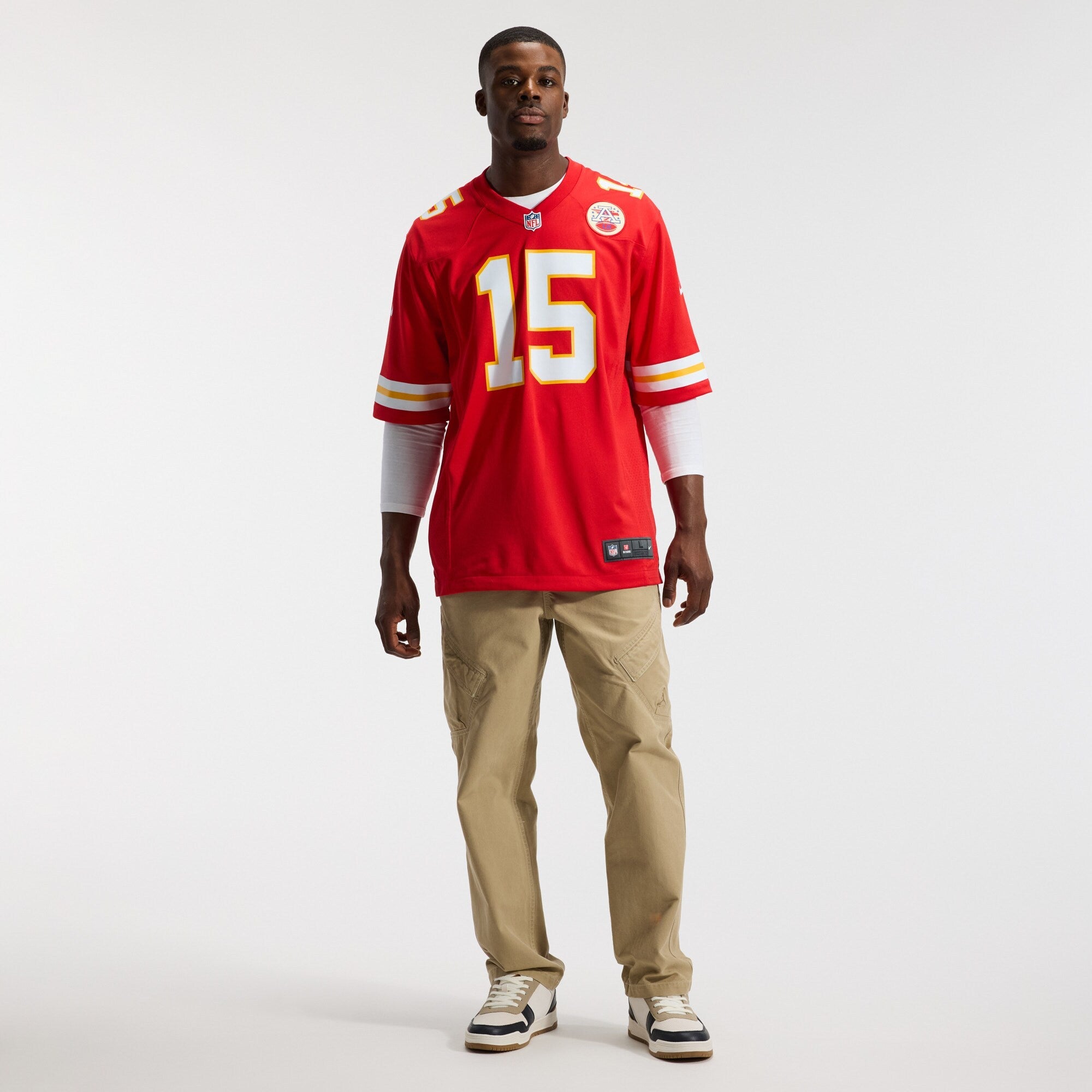 Kansas City Chiefs Patrick Mahomes Nike Red Game Jersey