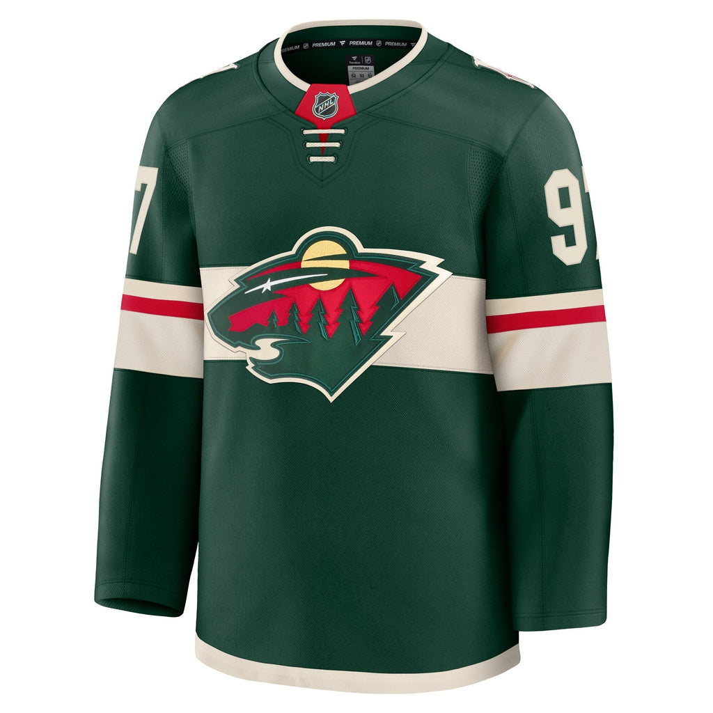 Minnesota Wild Kirill Kaprizov Fanatics Green Home Premium Jersey