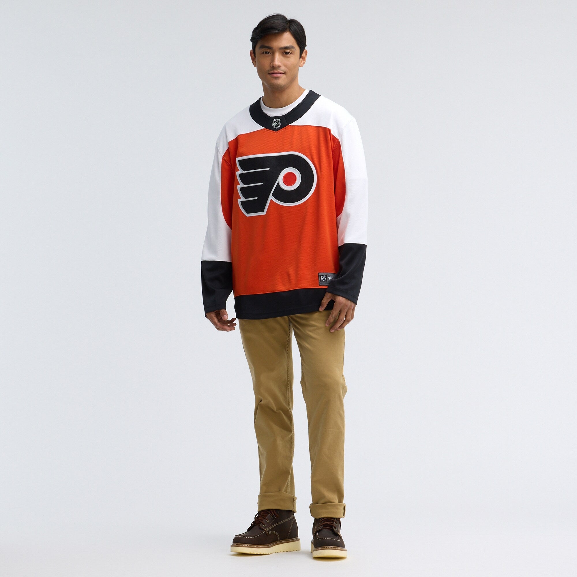 Philadelphia Flyers Fanatics Burnt Orange Home Breakaway Jersey
