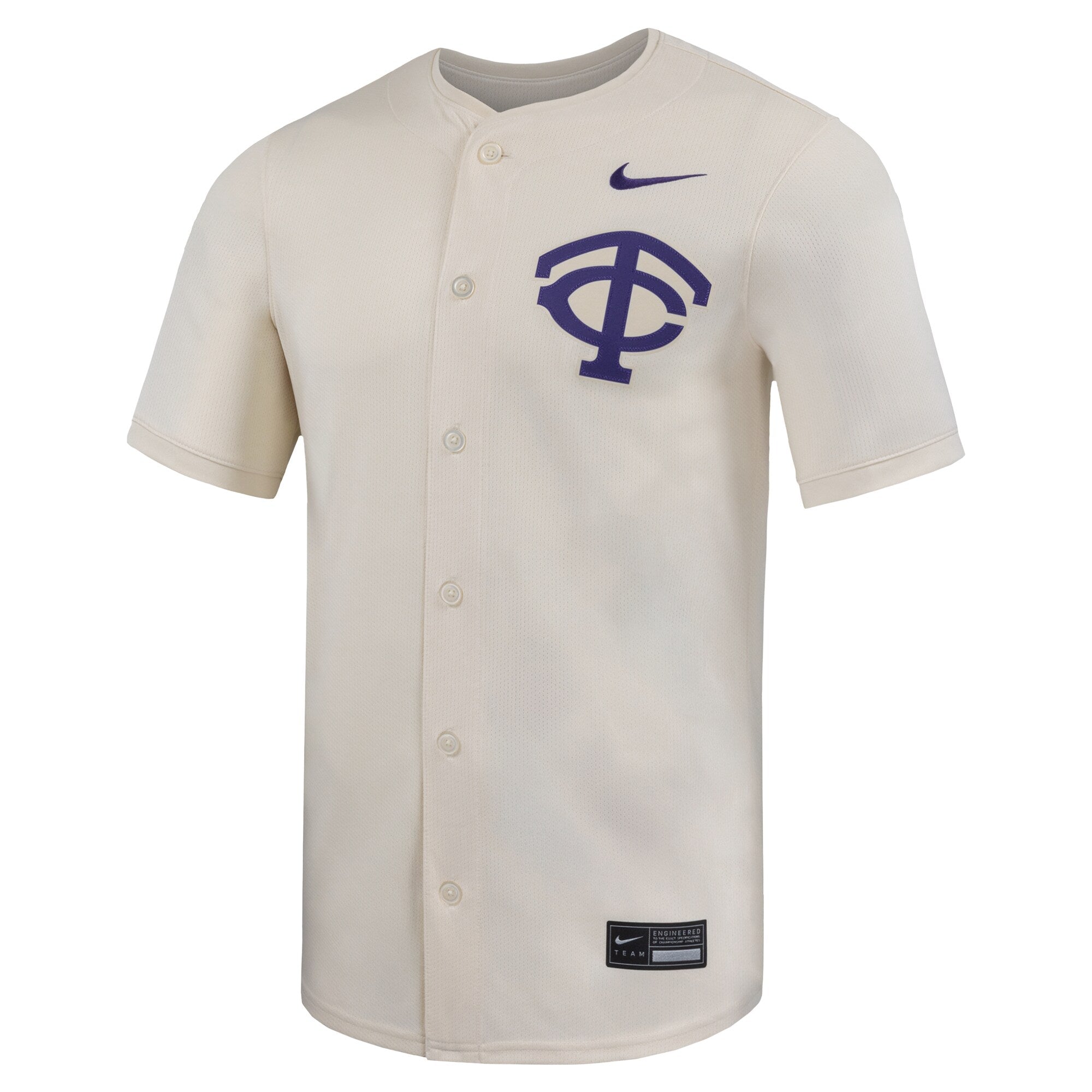 Nike Natural TCU Horned Frogs Limited Baseball Jersey