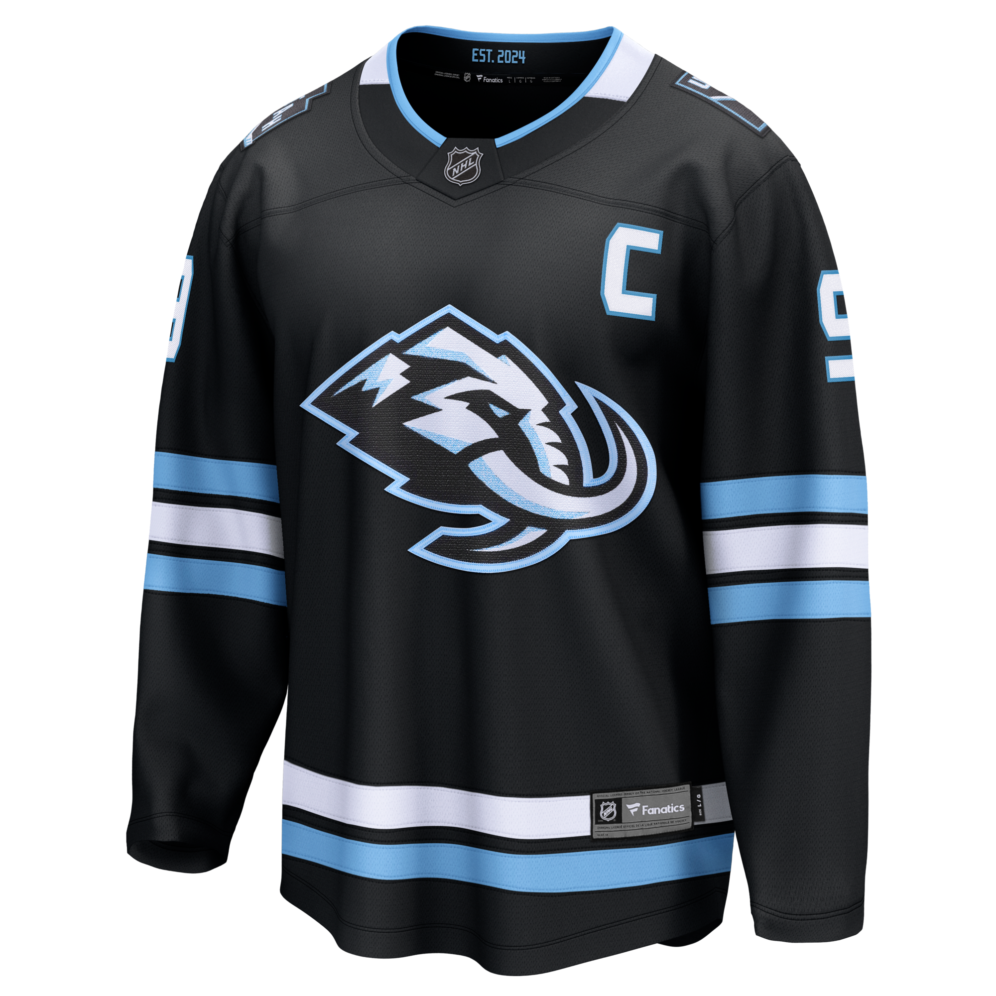 Utah Mammoth Clayton Keller Fanatics Black Home Breakaway Jersey