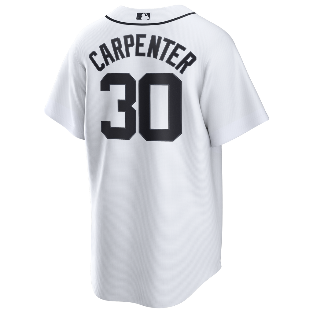 Detroit Tigers Kerry Carpenter Nike White Home Replica Jersey