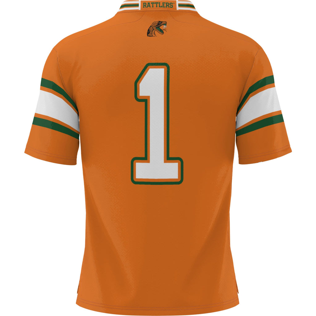 GameDay Greats #1 Orange Florida A&M Rattlers Football Jersey