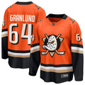 Anaheim Ducks Mikael Granlund Fanatics Orange Home Breakaway Jersey
