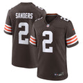Cleveland Browns Shedeur Sanders Nike Brown Game Jersey