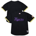 Mitchell & Ness Black LSU Tigers On The Clock Full-Button Fashion Jersey
