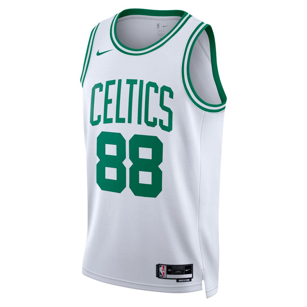 Boston Celtics Nike Association Edition Swingman Jersey - White - Neemias Queta