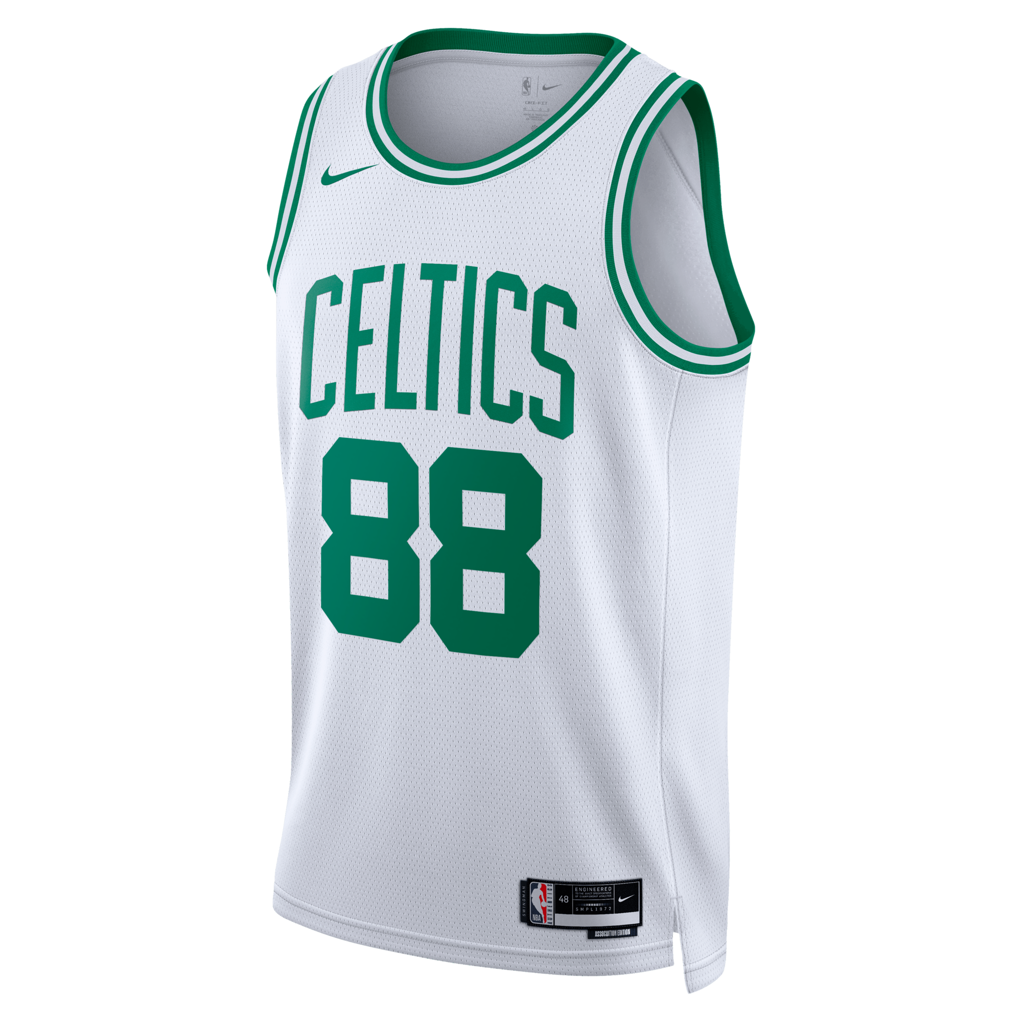 Boston Celtics Nike Association Edition Swingman Jersey - White - Neemias Queta