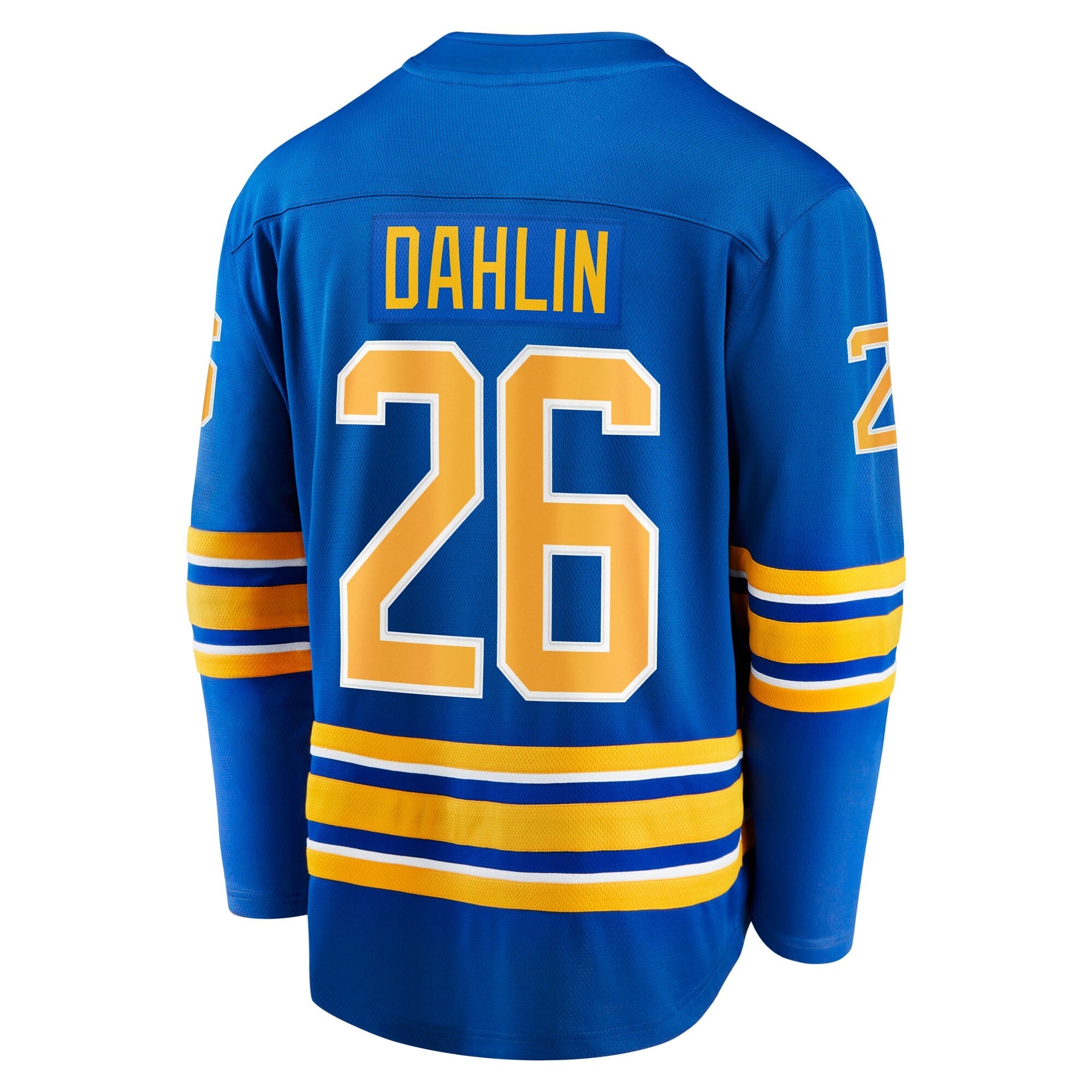 Buffalo Sabres Rasmus Dahlin Fanatics Royal Home Captain Patch Breakaway Jersey