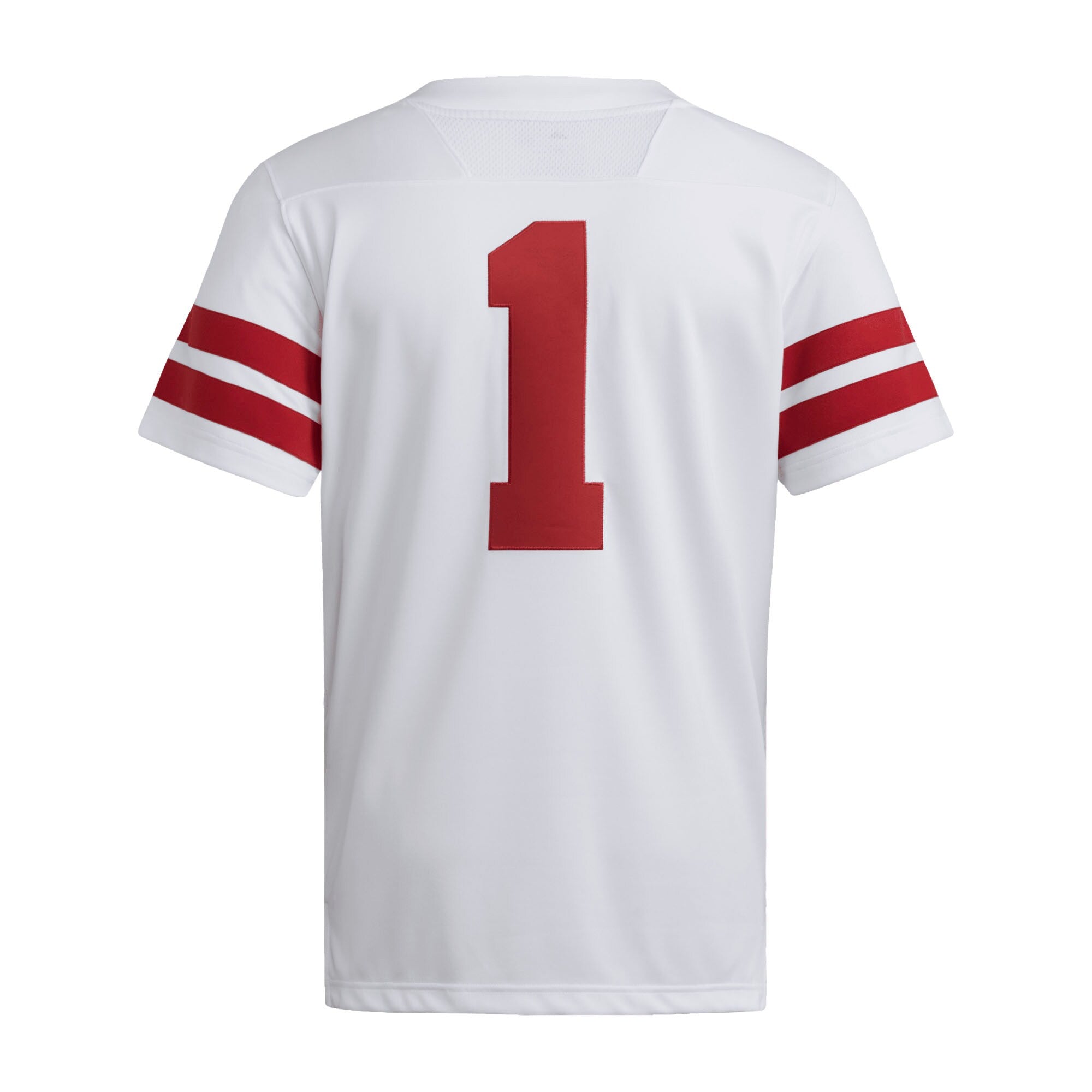 adidas #1 White Nebraska Huskers Premier Jersey