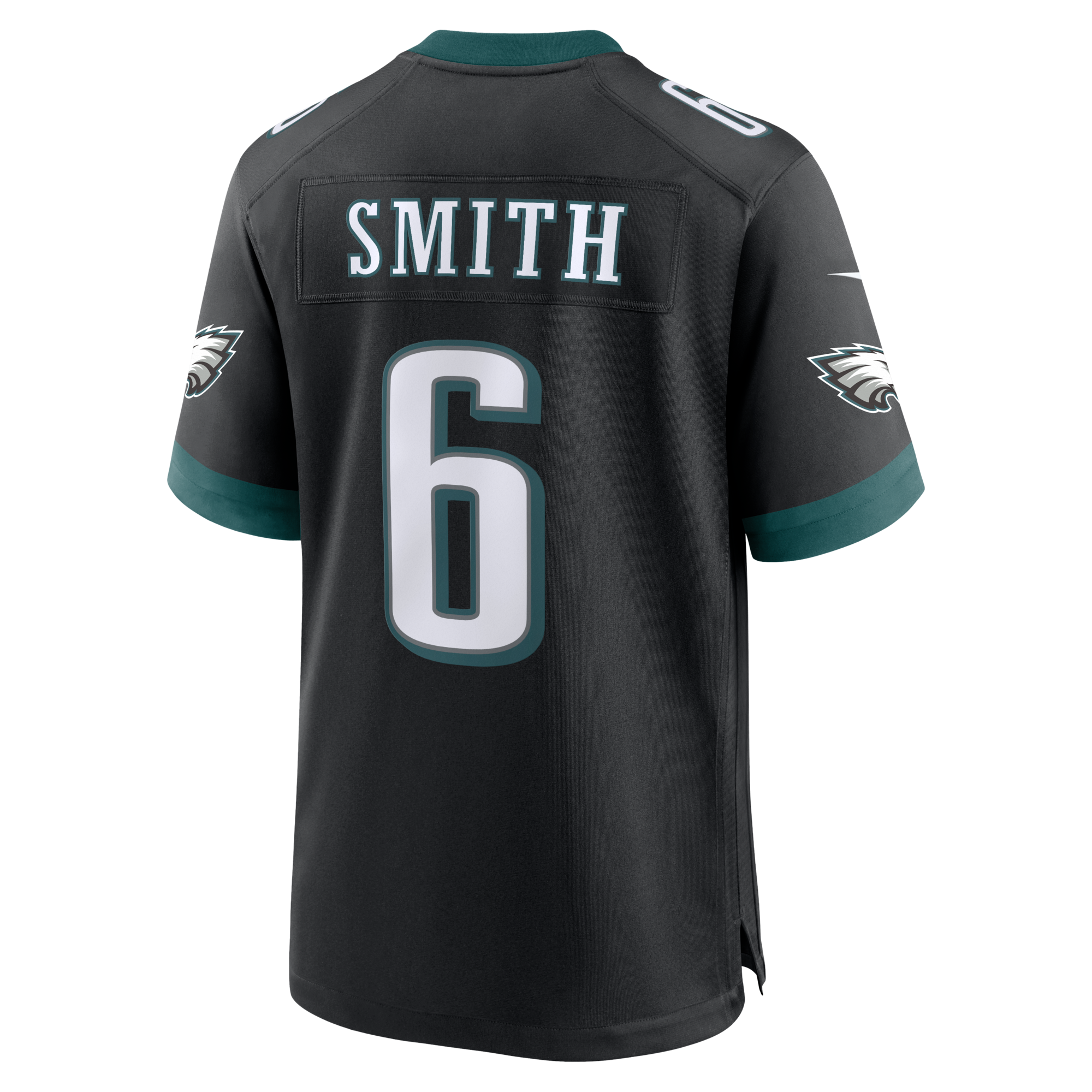 Philadelphia Eagles DeVonta Smith Nike Black Alternate Game Jersey