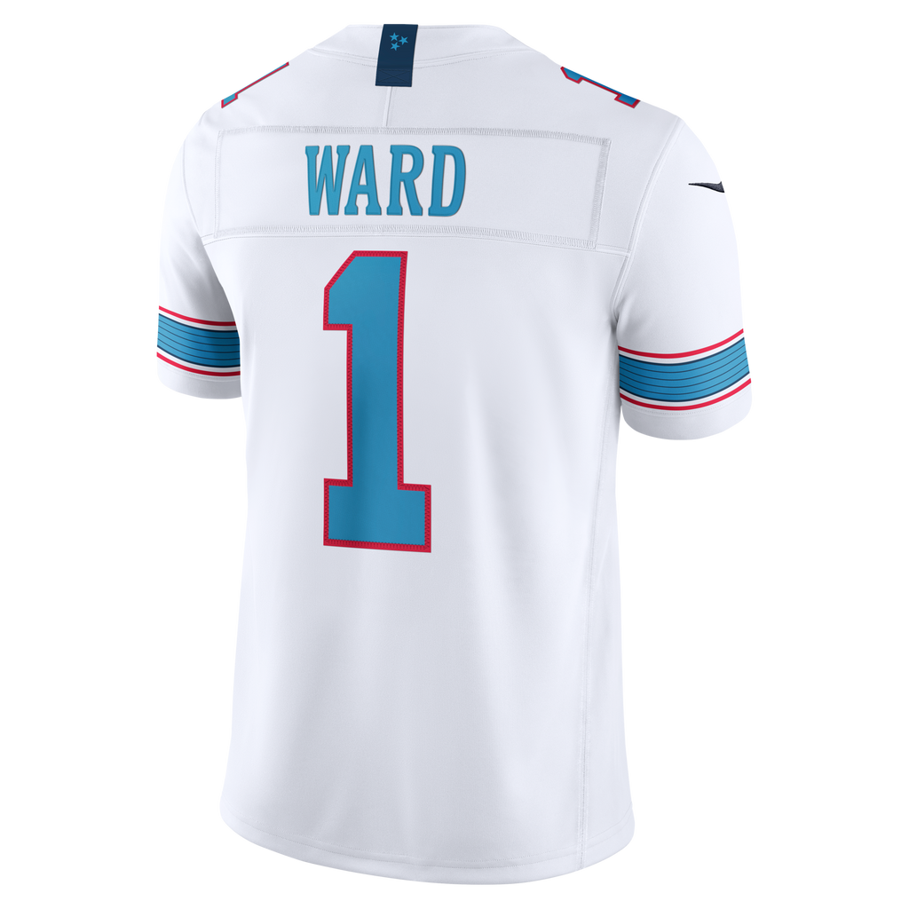 Tennessee Titans Cameron Ward Nike White Vapor F.U.S.E. Stitched Limited Jersey