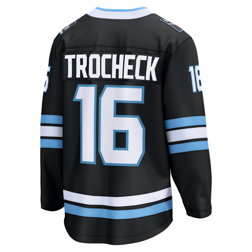 Utah Mammoth Vincent Trocheck Fanatics Black Home Breakaway Jersey