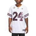 adidas White Mississippi State Bulldogs White Out Jersey