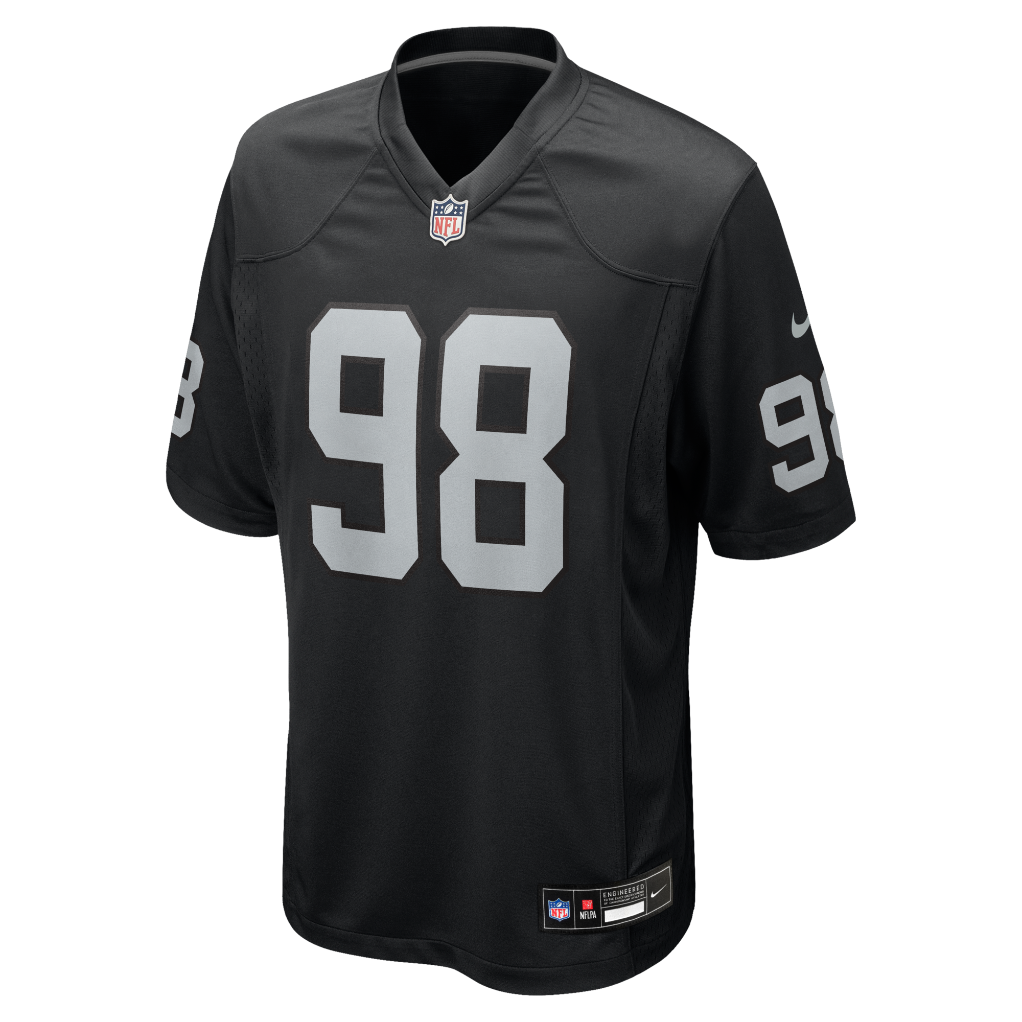 Las Vegas Raiders Maxx Crosby Nike Black Game Jersey