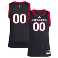 adidas #1 Black Rutgers Scarlet Knights Replica Swingman Jersey