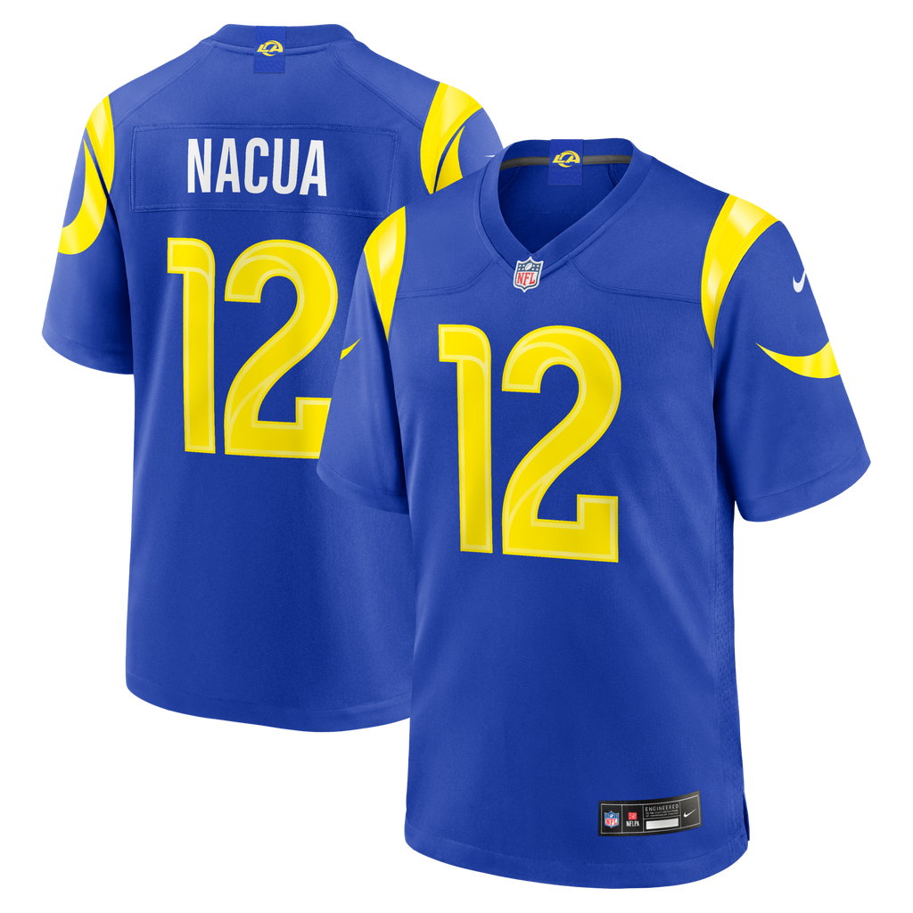Los Angeles Rams Puka Nacua Nike Royal Team Game Player Jersey