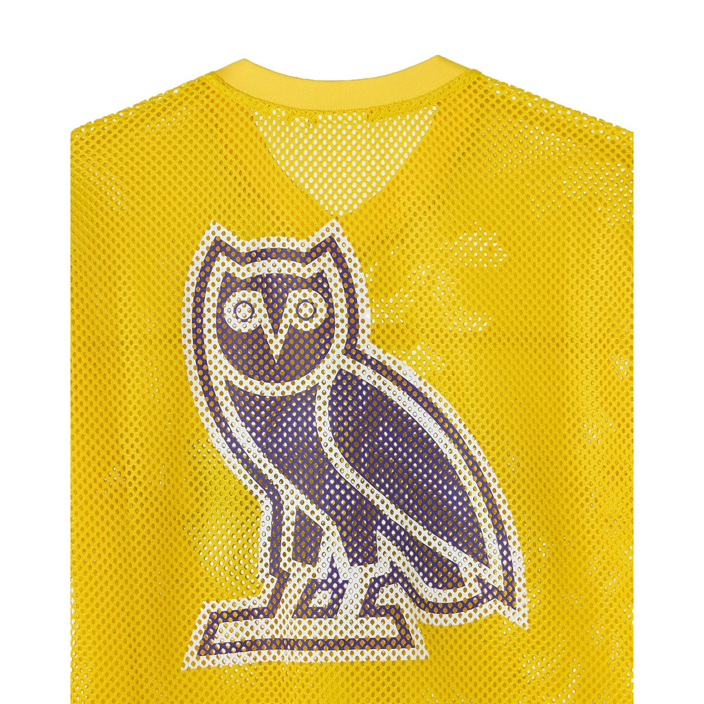 Los Angeles Lakers X OVO Mesh Football Jersey -