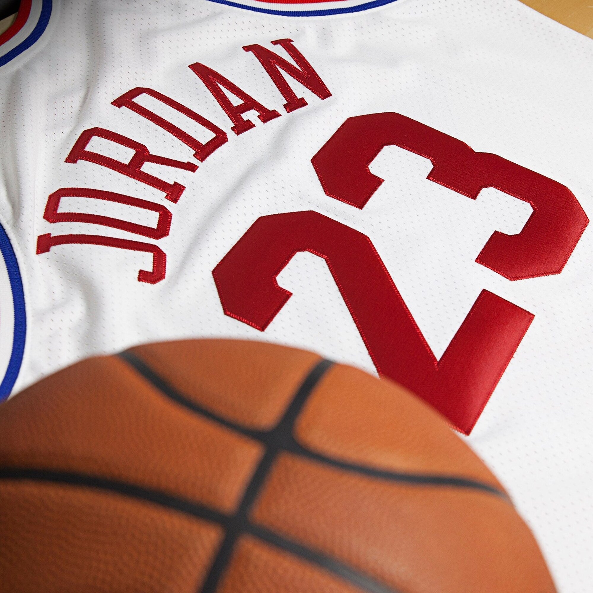 NBA All-Star East Michael Jordan 1991 Authentic Jersey by Mitchell & Ness - White -