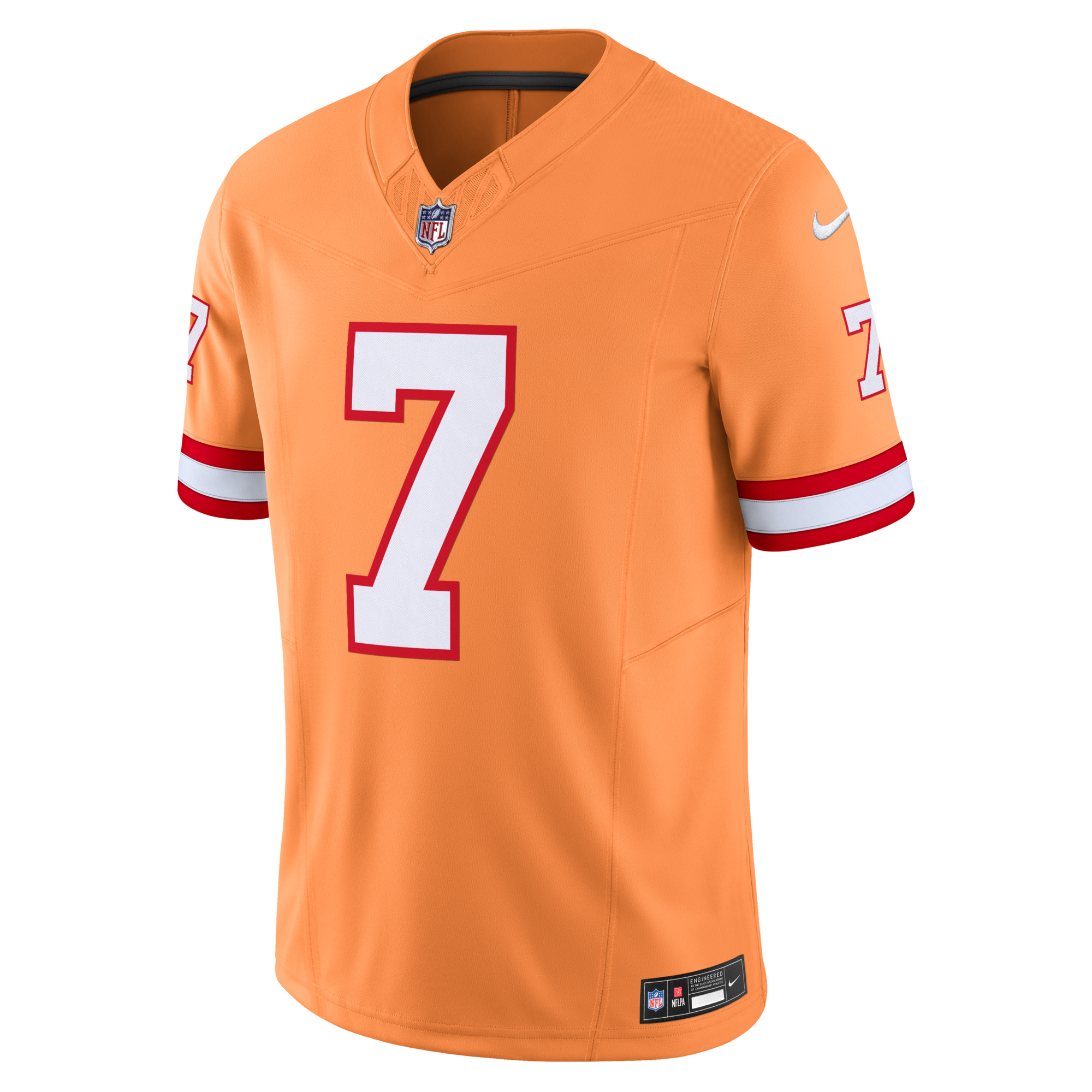 Tampa Bay Buccaneers Bucky Irving Nike Orange Alternate 2 Throwback Vapor F.U.S.E. Limited Jersey