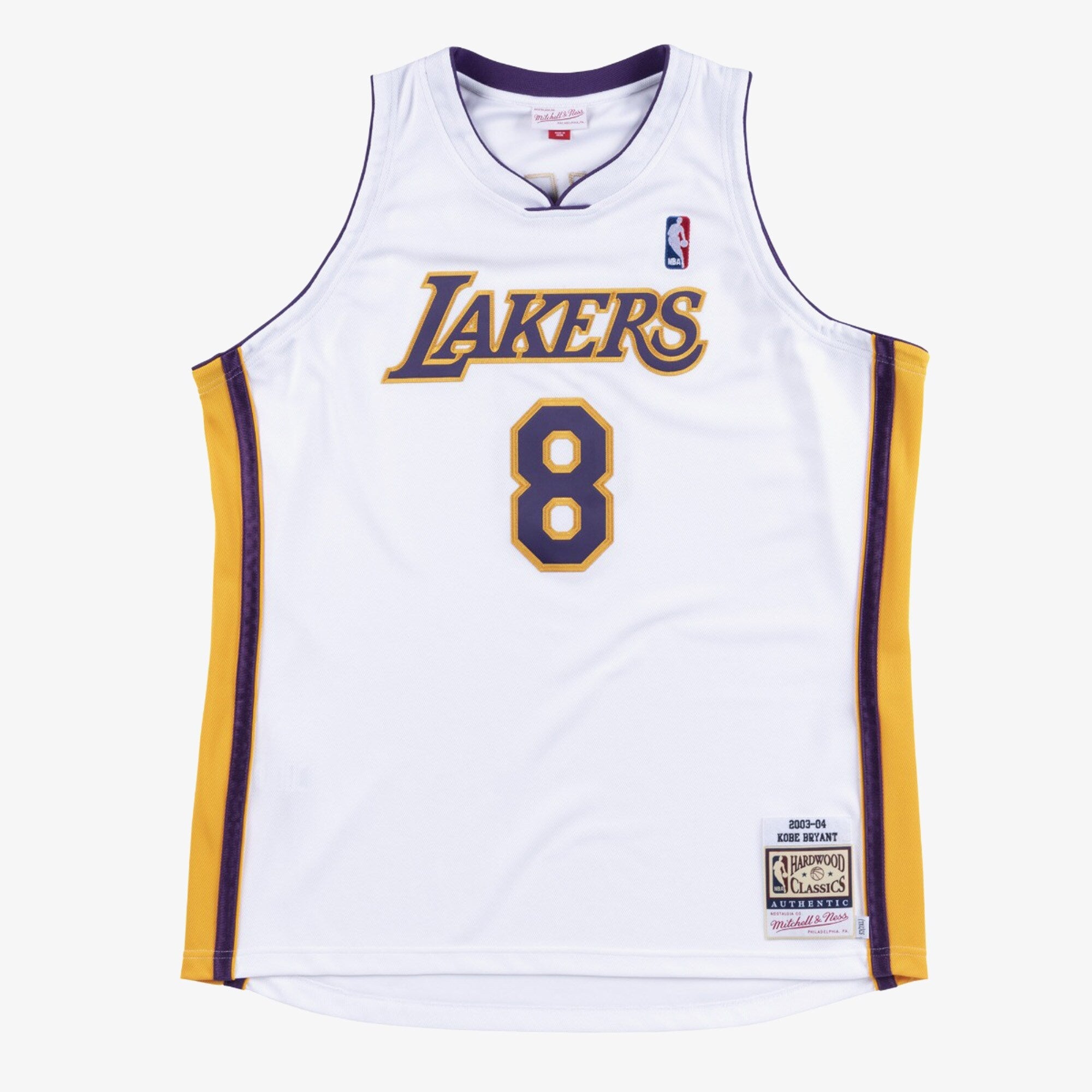 Los Angeles Lakers Mitchell & Ness 2004 Alternate Authentic Jersey - White