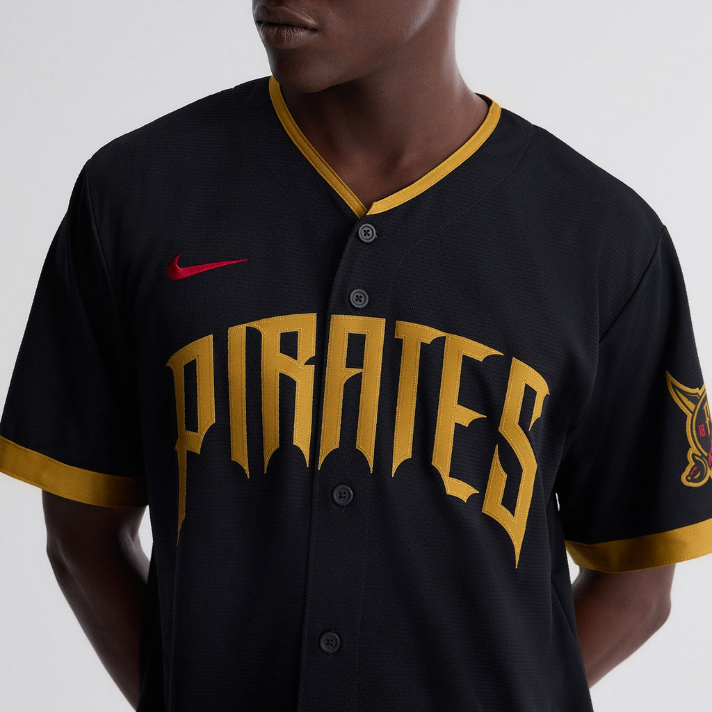 Pittsburgh Pirates Oneil Cruz Nike Black 2026 City Connect Stadium Jersey