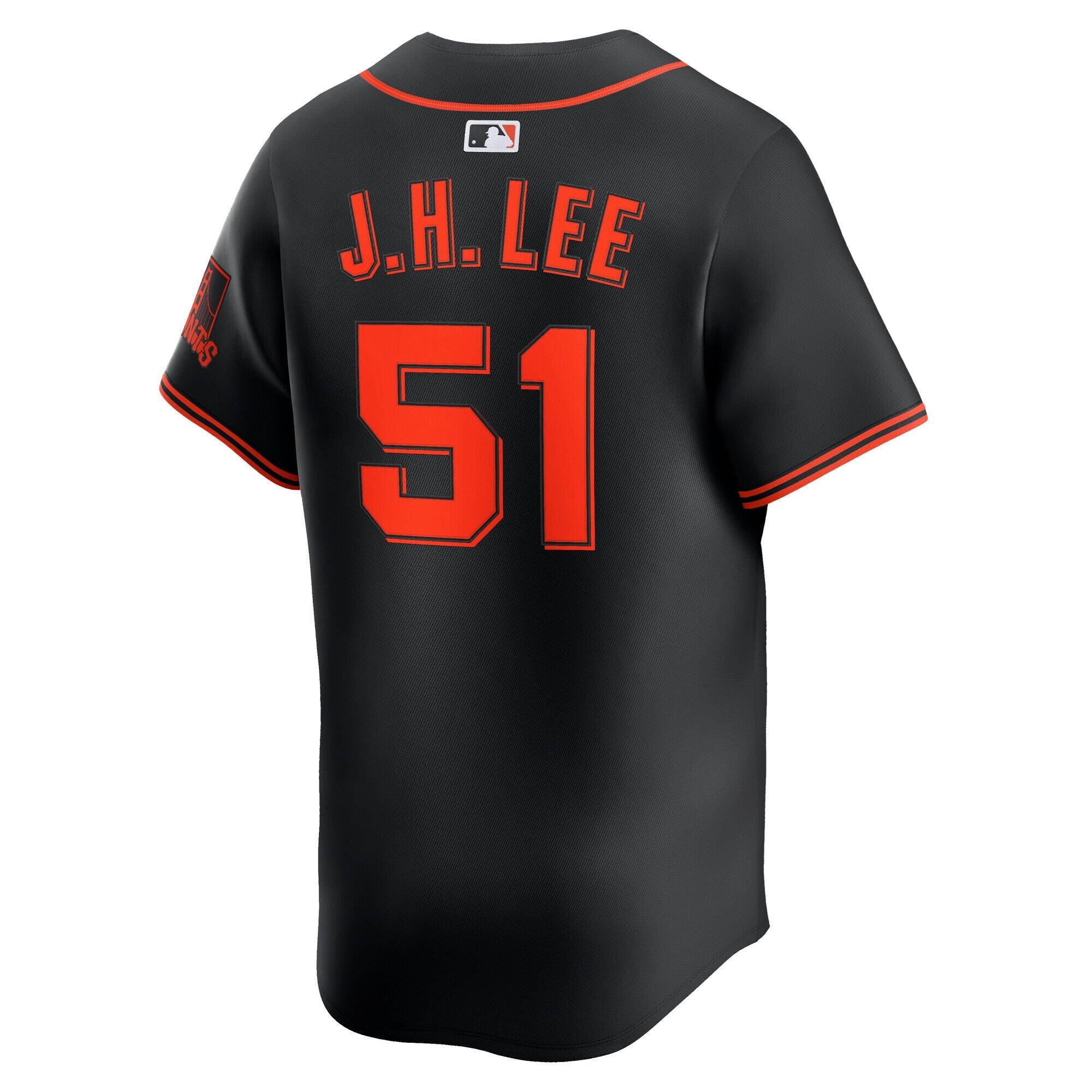 San Francisco Giants Jung Hoo Lee Nike Black Alternate Limited Player Jersey