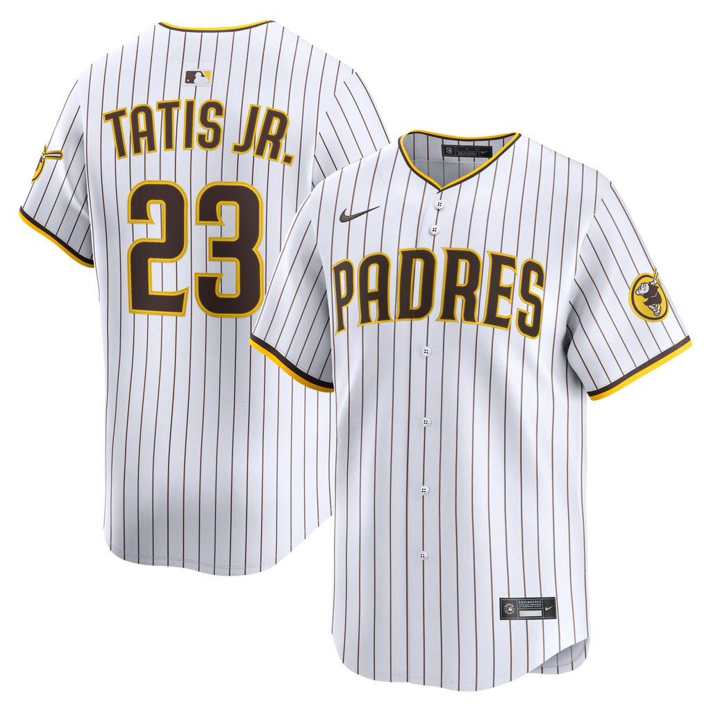 San Diego Padres Fernando Tatis Jr. Nike White Home Limited Player Jersey