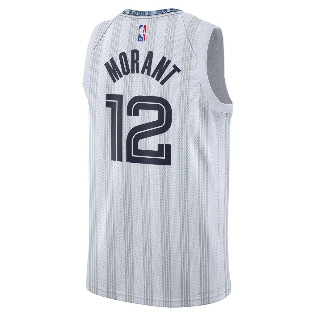 Memphis Grizzlies Nike 2025/26 City Edition Swingman Jersey - Gray - Ja Morant