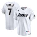 Houston Astros Craig Biggio Nike White Throwback Cooperstown Collection Limited Jersey