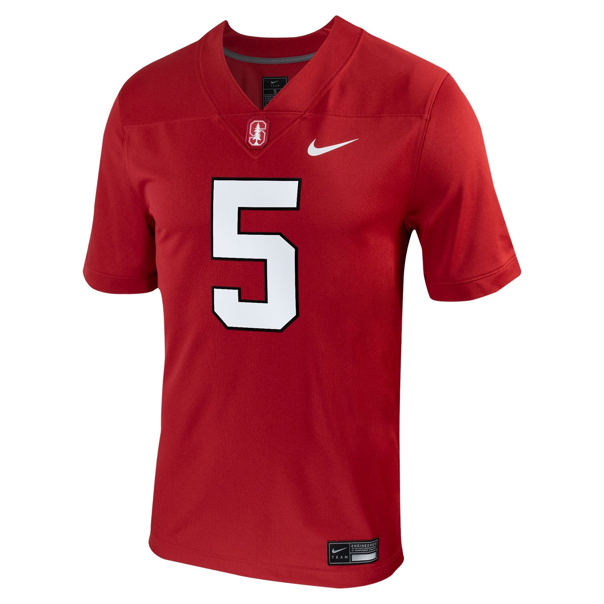 Nike Christian McCaffrey Cardinal Stanford Cardinal Player Game Jersey
