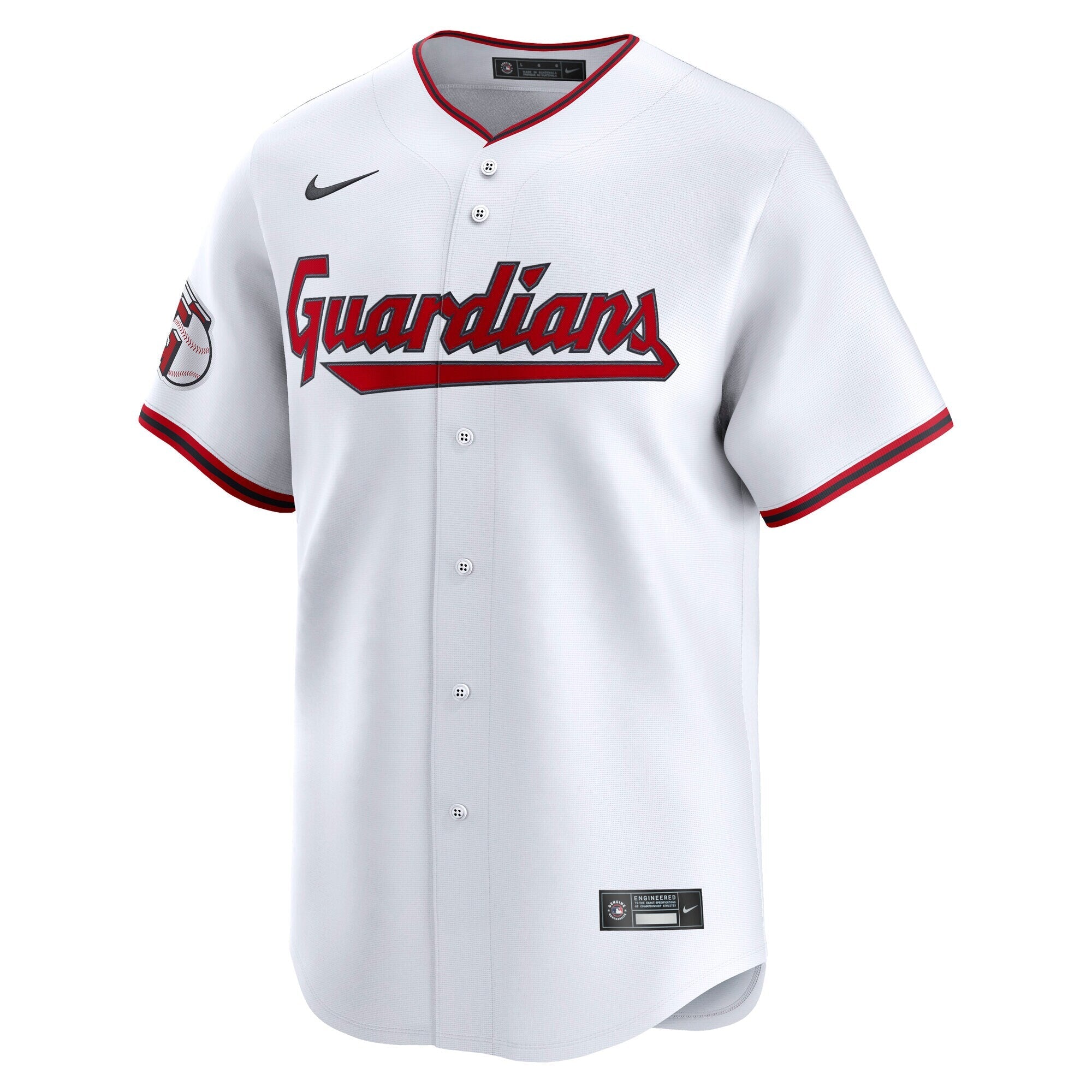Cleveland Guardians Triston McKenzie Nike White Home Limited Player Jersey