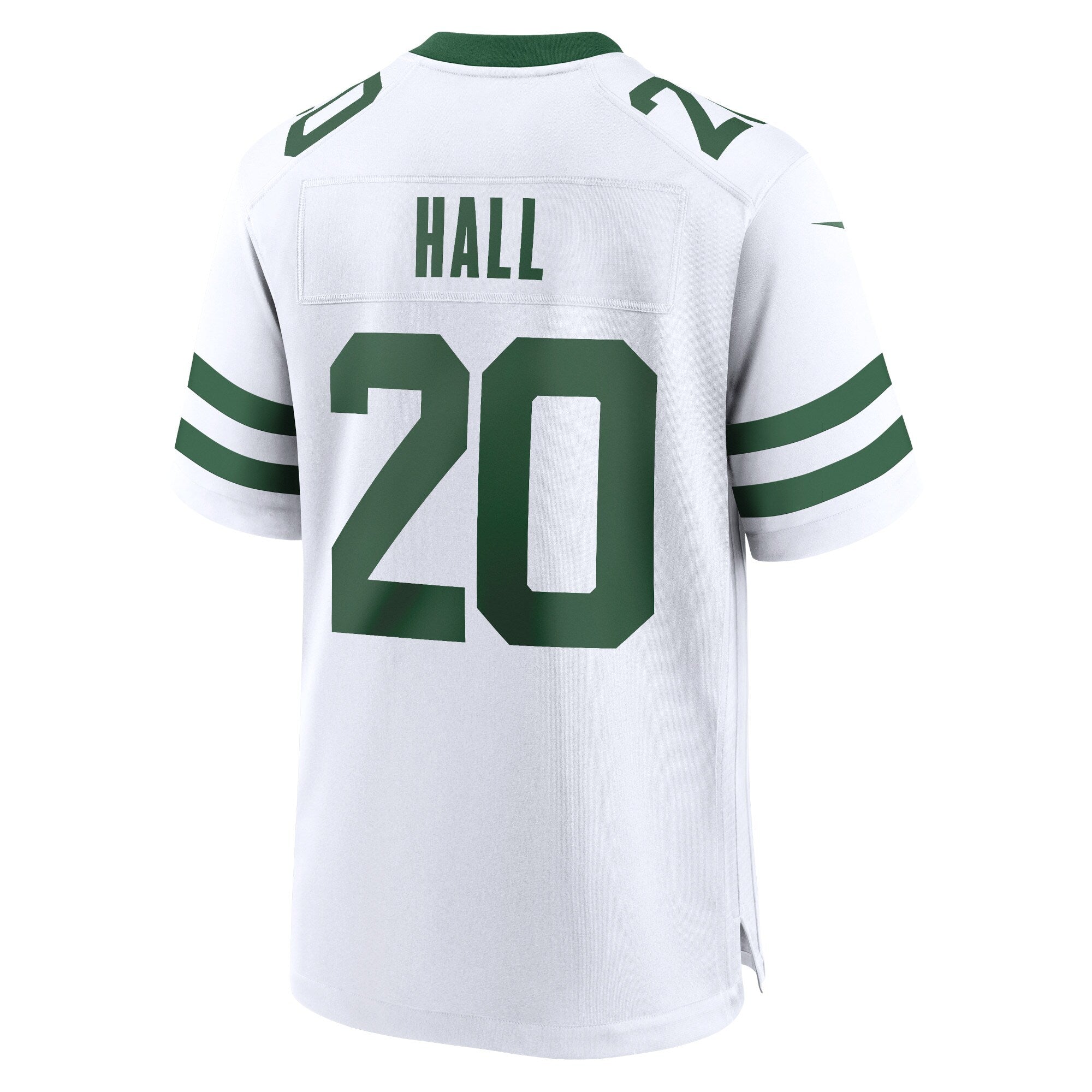 New York Jets Breece Hall Nike Legacy White Game Jersey